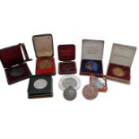 Group of medals relating to gardening, small holding, beekeeping etc