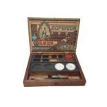 Reeves 'Superior Watercolors' paint box with several original tablets