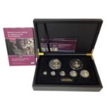 Tristian Da Cunha - Hattons of London seven coin gold 22 carat proof set commemorating the 2018 Armi