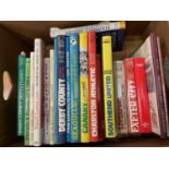 Box of football related books