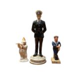 Michael Sutty limited edition figure - Traffic, together with two other figures (3)