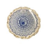 Coalport W.G. Grace plate