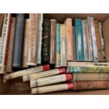 Collection of Nautical and Naval related books. (1 box)