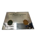 Mann Crossman & Paulin Ltd pub mirror