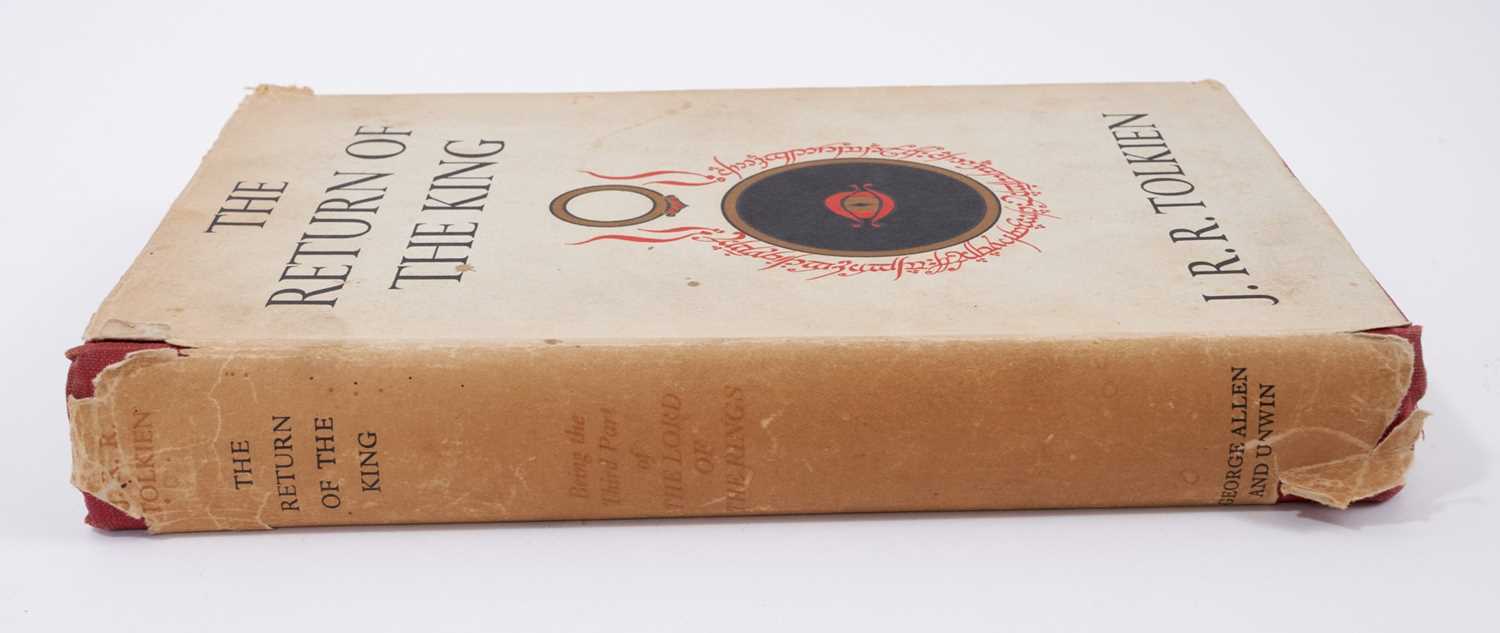 J. R. R. Tolkien first edition - 'The Return of the King,' signature mark '4' to page 49, together w - Image 4 of 8