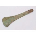 Bronze axe head, circa 1200BCE