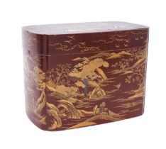 Meiji period Japanese lacquer box