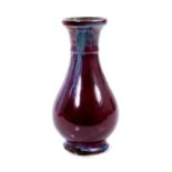 Chinese flambé vase