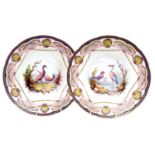 Pair of porcelain dishes