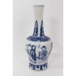 Chinese blue and white bottle vase