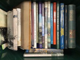 Large quantity of books mostly relating to the River Thames