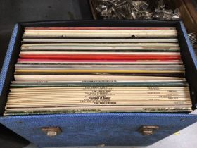 Two cases of LP records