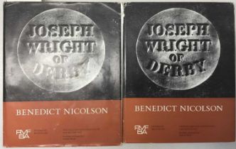 Books - two volumes, Joseph Wright of Derby, Benedict Nicolson, published 1968