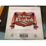 A rare Decca record - 'The Second Elizabeth' - featuring the voice of Adolf Hitler, apparently not m