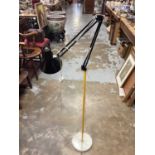 Floor standing anglepoise lamp