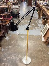 Floor standing anglepoise lamp