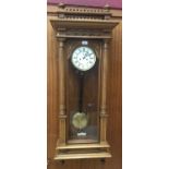 19th Century Vienna Regulator wall clock