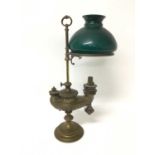 Brass student's lamp