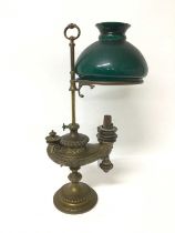 Brass student's lamp