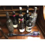 Group of wines and spirits, including Kraken rum