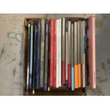 Box of Sotheby's and Christie's 20th century art catalogues for South African, Russian, Turkish, Gre