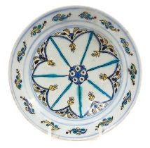 Kütahya fritware dish