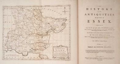 The History And Antiquities Of the County of Essex, by Philip Morant, printed for Osborne, Whiston,