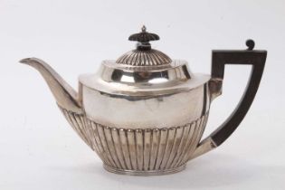 Mappin & Webb silver teapot
