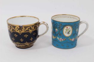 Two Sèvres porcelain cups