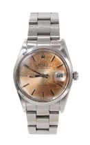 Rolex Oyster Perpetual Air-King-Date Precision stainless steel wristwatch