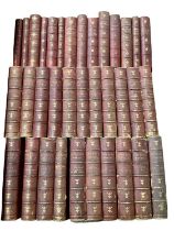 Decorative bindings including works of Lord Lytton, London, 22 vols. 1875-1877, other works in simil