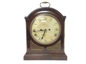 Regency bracket clock by Reecs , Bedford in mahogany case