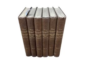 Benjamin Maund - The Botanic Garden, edited by J. Niven, 6 volumes, second edition, 250 hand-coloure