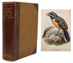 Edgar Leopoldo Layard - The Birds of South Africa, edited by R. Bowdler Sharpe, 12 hand-coloured lit