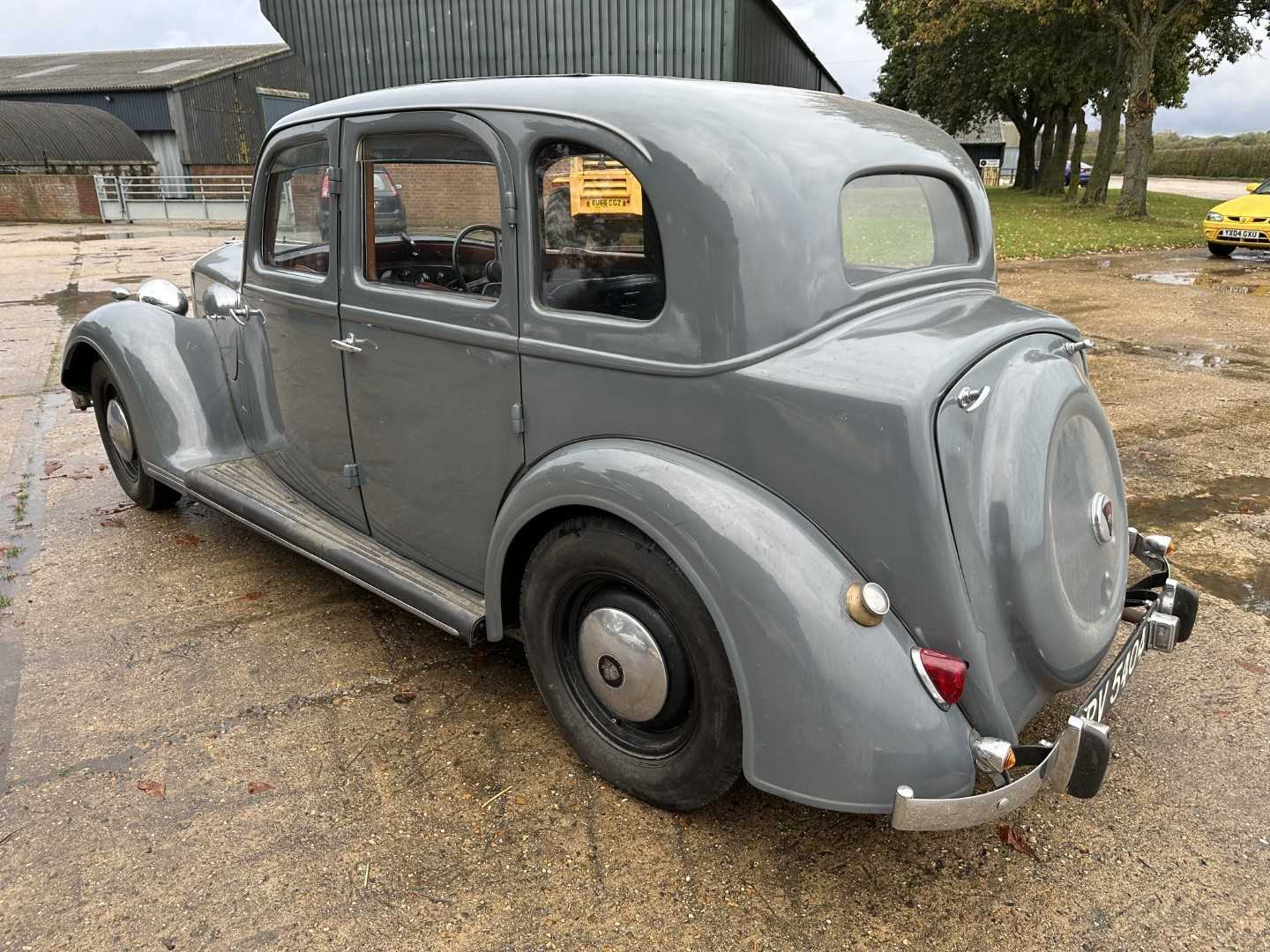 1938 Rover 12 Saloon, 1479cc engine, reg. PV5404 - Image 6 of 19