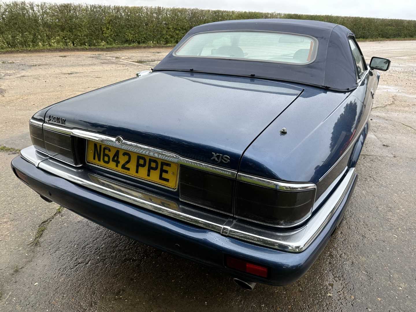 1995 Jaguar XJS 4.0 Convertible, 3980cc engine, reg. N642 PPE - Image 6 of 33