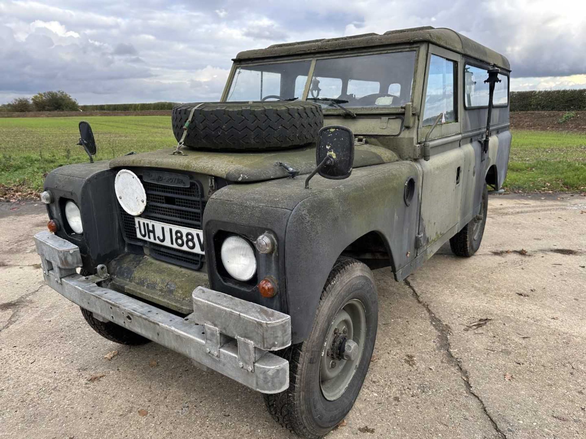 1980 Land Rover Series III 109'' LWB, 2228cc engine, reg. UHJ 188V