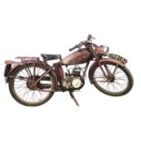 1952 James Comet 98cc motorcycle, reg. VHK 182