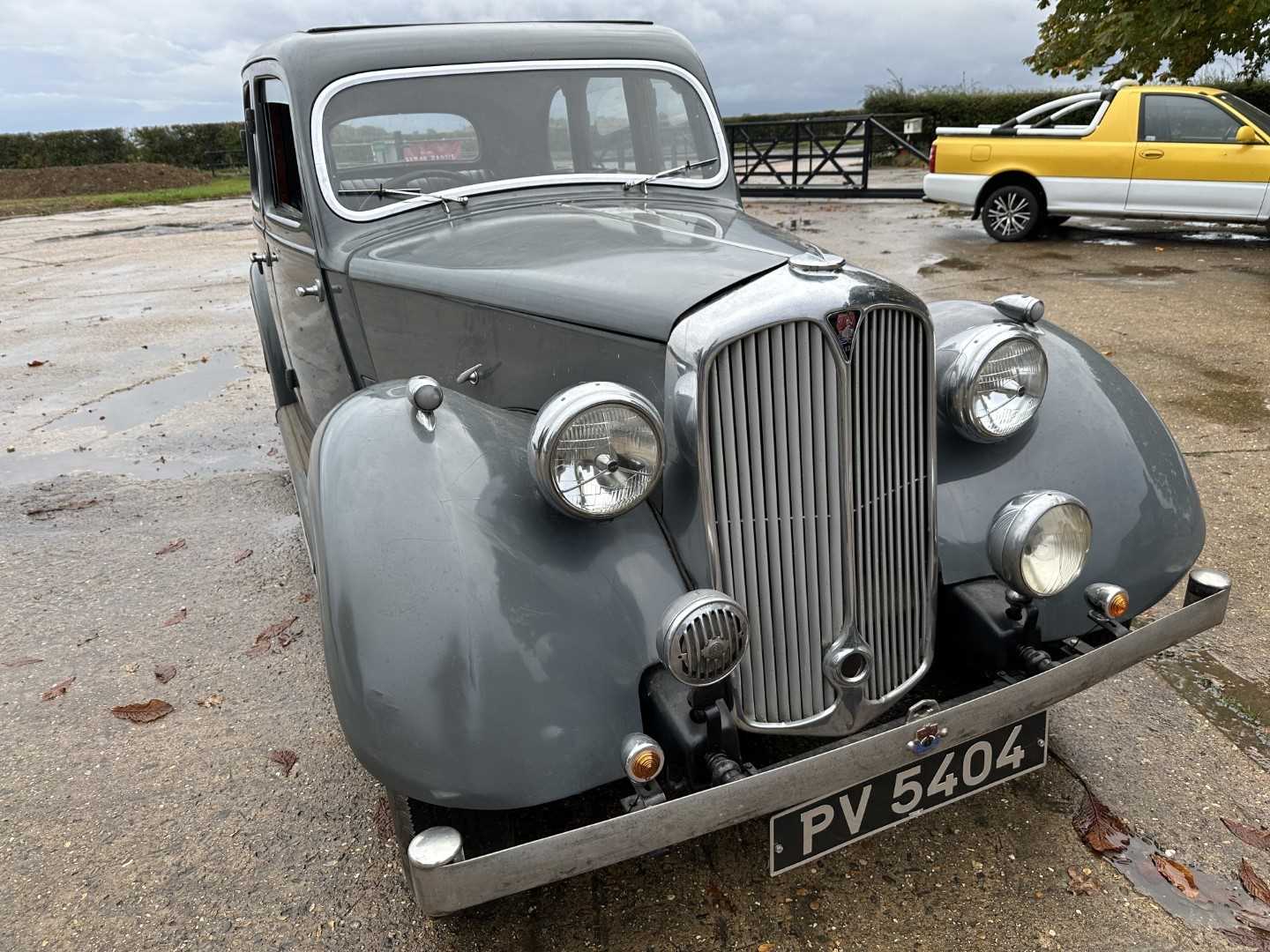 1938 Rover 12 Saloon, 1479cc engine, reg. PV5404