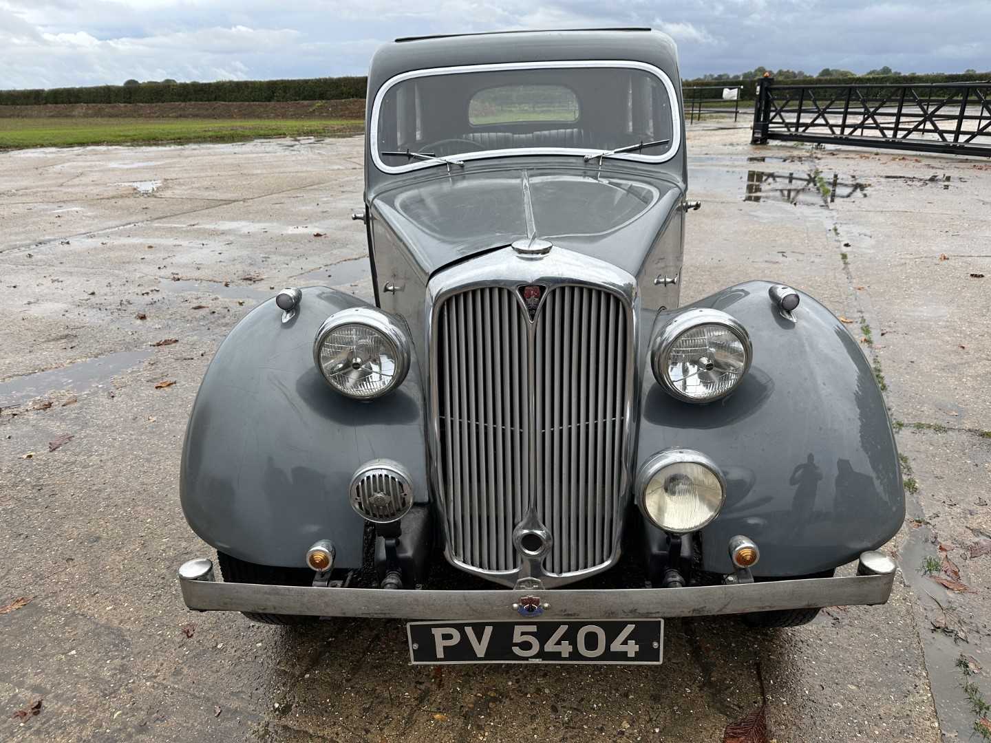 1938 Rover 12 Saloon, 1479cc engine, reg. PV5404 - Image 9 of 19