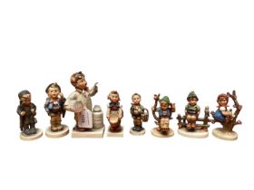 Collection of 16 Hummel figurines