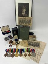 Fine Edwardian and later Naval Gallantry medal group - comprising George V Sea Gallantry medal, name