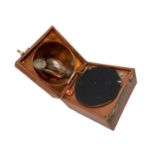 1930s Decca portable gramophone, in cloth bound case