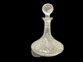 Waterford crystal Ships decanter