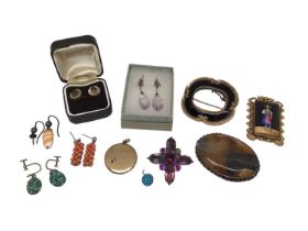 Group of antique and later jewellery