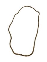 18ct gold Starlink chain, 50cm long