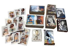 Collectors cards in sets including Elvis, Disney, Coca Cola etc