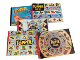 The Topper Book, five issues (1955-1959) - no 1, 2, 3, 4, 5