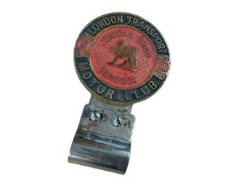 London Transport Motor Club Central Road Services car badge