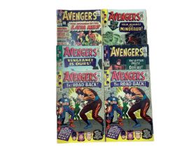 Small quantity of Marvel 1960's The Avengers to include #5 first team appearance of the Lava men, #1